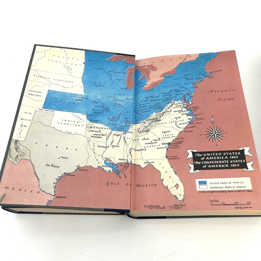 Bruce Catton Centennial History of the Civil War 3 Book Set Doubleday 1961-1965 - Picture 5 of 8